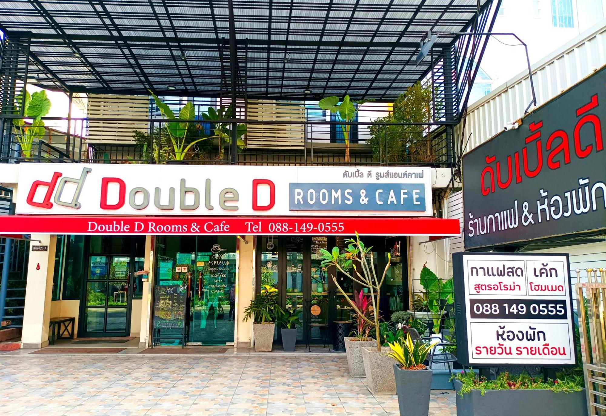 Double D Rooms & Cafe Бангкок Экстерьер фото
